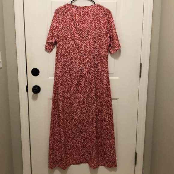 Misslook Maxi Floral Dress Womens Size LARGE - Picture 6 of 6